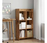 vidaXL Estantería Madera envejecida 59 x 30 x 111 cm