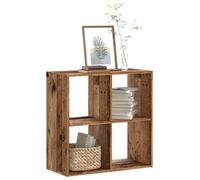 vidaXL Estantería madera ingeniería color envejecido 68,5x32x68,5 cm