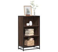 vidaXL Estantería madera ingeniería roble marrón 60x35x107,5 cm