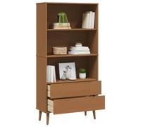 vidaXL Estantería MOLDE 85 x 35 x 170,5 cm Madera de Pino Maciza
