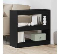 vidaXL Estantería para libros 2 niveles 2 uds. 80 x 30 x 72 cm