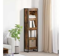 Estantería vidaXL de 40 x 30 x 155 cm, fabricada en material de madera, color roble