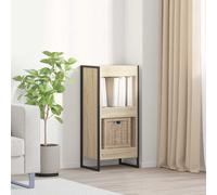 Estantería vidaXL de 40 x 30 x 86,5 cm, fabricada en material de madera con acabado Sonoma