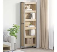 vidaXL Estantería para libros 60 x 30 x 189,5 cm Madera de ingeniería