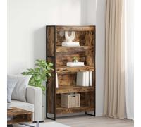 vidaXL Estantería para libros 80 x 30 x 155 cm Madera de ingeniería