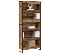 vidaXL Estantería para Libros 80 x 30 x 189,5 cm Madera de ingeniería