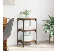 vidaXL Estantería para libros Madera vieja 40 x 33 x 70,5 cm, Estante rectangular industrial para sala, almacenamiento , mueble de oficina moderno, práctico y libre