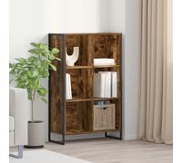 vidaXL Estantería para libros Roble Ahumado 68 x 30 x 108 cm