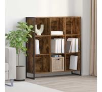 vidaXL Estantería para libros Roble Humo 99,5 x 30 x 108 cm