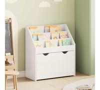 vidaXL Estantería para Niños con cajón brillante 60 x 29,5 x 69 cm