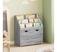 vidaXL Estantería para Niños con cajón Gris Sonoma 60 x 29,5 x 69 cm