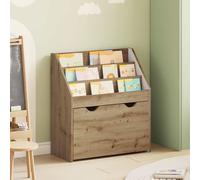 vidaXL Estantería para Niños con cajón Roble artisan 60 x 29,5 x 69 cm