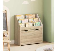 vidaXL Estantería para Niños con cajón Roble Sonoma 60 x 29,5 x 69 cm