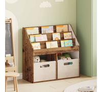 vidaXL Estantería para Niños Madera vieja 72,5 x 29,5 x 69 cm