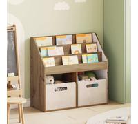 vidaXL Estantería para Niños Roble artisan 72,5 x 29,5 x 69 cm