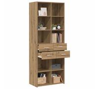 vidaXL Estantería Roble artisan 30 x 42.4 x 185.2 cm