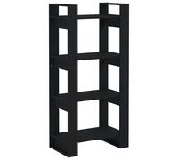 vidaXL Estantería/Separador de ambientes , 60x35x125 cm, madera maciza