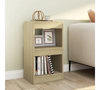 vidaXL Estantería/Separador de ambientes Sonoma roble, 40x30x72 cm - Estantería - Estanterías - Librería - Estantería de almacenamiento