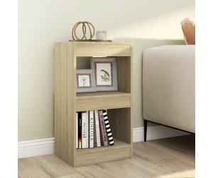 vidaXL Estantería/Separador de ambientes Sonoma roble, 40x30x72 cm - Estantería - Estanterías - Librería - Estantería de almacenamiento