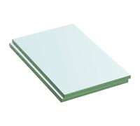 vidaXL Estantes 2 unidades panel de vidrio transparente 20x12 cm
