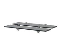 vidaXL Estantes flotantes Balda de vidrio 8 mm 50x20 cm – 2 unidades