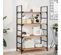 vidaXL Estantes flotantes 4 uds Madera Acacia Acabado Aceite 60x40x2cm, Estante de Pared, Unidad de Estante de Pared, Estante de Cuarto de Servicio