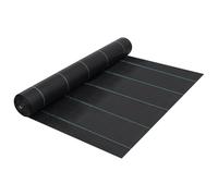 vidaXL Estera de Control de Malezas y Raíces PP 2x50 m Membrana Jardín Color Blanco, Verde, Negro y mas