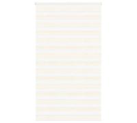 vidaXL Estor cebra beige mármol tejido ancho 130,9 cm poliéster