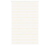 vidaXL Estor cebra beige mármol tejido ancho 145,9 cm poliéster