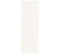 vidaXL Estor cebra Beige mármol – Doble enrollable, tejido ancho 75,9 cm, poliéster