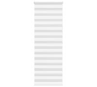 vidaXL Estor cebra blanco 70x200 cm tejido ancho 65,9 cm poliéster