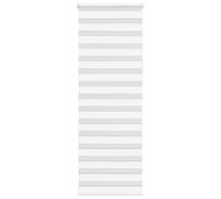 vidaXL Estor cebra blanco 75x200 cm tejido ancho 70,9 cm poliéster