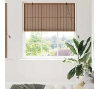 vidaXL Estor enrollable Marrón 140 x 160 cm Bambú