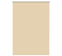 vidaXL Estor Enrollable Opaco Beige 105x130 cm Tela Ancho 100,7 cm
