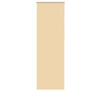 vidaXL Estor Enrollable Opaco Beige 85x230 cm Tela Ancho 80,7 cm