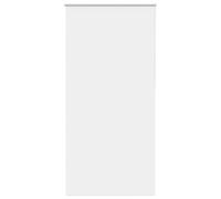 vidaXL Estor enrollable opaco tela blanco 100x210 cm (ancho 95,7 cm) cocina día y noche