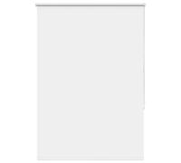 vidaXL Estor enrollable opaco – Blanco 105x175 cm, tela ancho 100,7 cm, día y noche