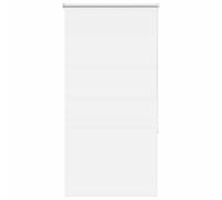 vidaXL Estor Enrollable Opaco Blanco 70x130 cm Tela Ancho 65,7 cm