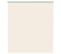 vidaXL Estor Enrollable Opaco Blanco Roto 135x130cm Tela Ancho 131,6cm