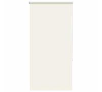 vidaXL Estor enrollable opaco blanco roto 70x130 cm - tela ancho 65,7 cm - día y noche