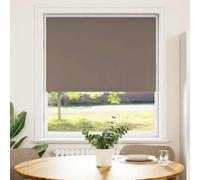 vidaXL Estor Enrollable Opaco Color Café 100x150 cm Tela Ancho 95,7cm