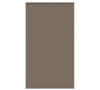 vidaXL Estor Enrollable Opaco Color Café 125x230cm Tela Ancho 121,6cm