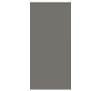vidaXL Estor Enrollable Opaco Gris 100x210 cm Tela Ancho 95,7 cm