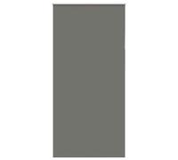 vidaXL Estor Enrollable Opaco gris 100x210 cm Tela Ancho 95,7 cm