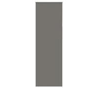 vidaXL Estor Enrollable Opaco Gris 80x210 cm Tela Ancho 75,7 cm
