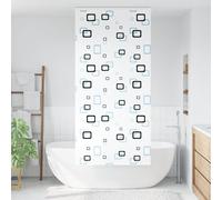 vidaXL Estor enrollable para ducha casete tela 100x240 cm ancho 96 cm en color Hojas/Estrella de mar/Splash y más | protección solar decorativa para ventanas hogar oficina dormitorio fácil de instalar