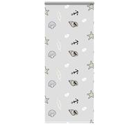 vidaXL Estor enrollable para ducha casete tela 110x240 cm ancho 106 cm