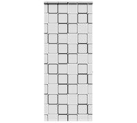 vidaXL Estor Enrollable para Ducha Casete Tela 90x240 cm Ancho 86 cm, persiana para Ducha, Cortina Enrollable para Ducha, persiana Enrollable para Ducha