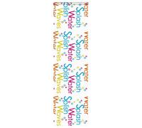 vidaXL Estor enrollable para ducha con casete 80x240cm tela ancho 76cm