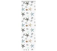 vidaXL Estor enrollable para ducha con casete 80x240cm tela ancho 76cm en color Estrella de mar/Hojas/Cuadrado y más | protección solar decorativa para ventanas hogar oficina dormitorio fácil de insta